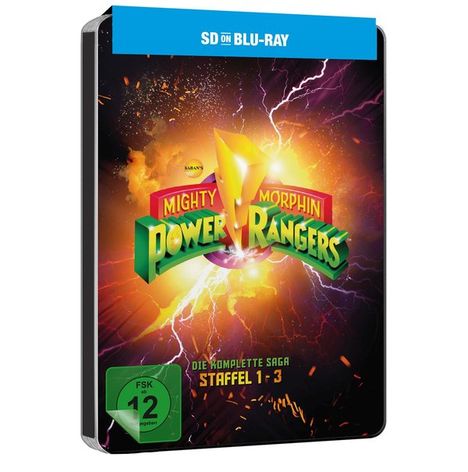 Power Rangers: Mighty Morphin (Komplette Serie) (SD on Blu-ray im FuturePak), 6 Blu-ray Discs