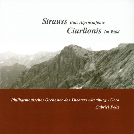 Richard Strauss (1864-1949): Alpensymphonie op.64, CD