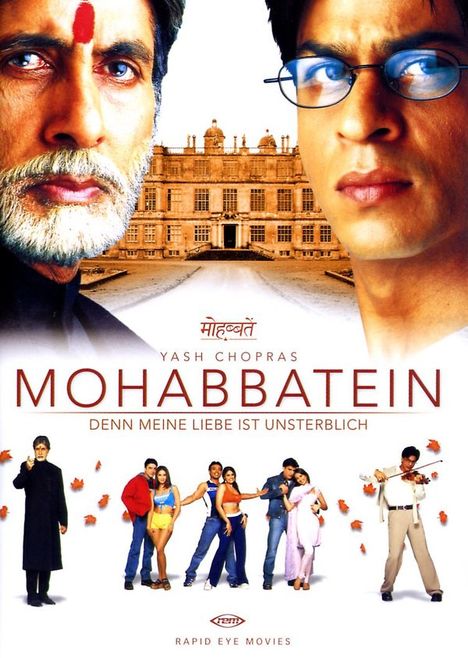 Mohabattein - Denn meine Liebe ist unsterblich (Special Ed.), 2 DVDs