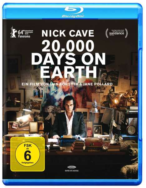 20.000 Days on Earth (OmU) (Blu-ray), Blu-ray Disc