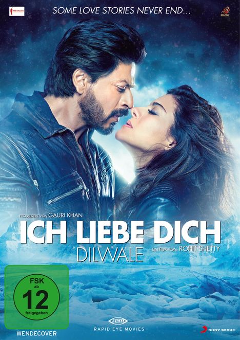 Dilwale - Ich liebe Dich (Special Edition) (Blu-ray), 2 Blu-ray Discs und 1 DVD