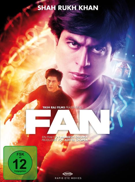 Fan (Blu-ray &amp; DVD im Digipack), 1 Blu-ray Disc und 1 DVD