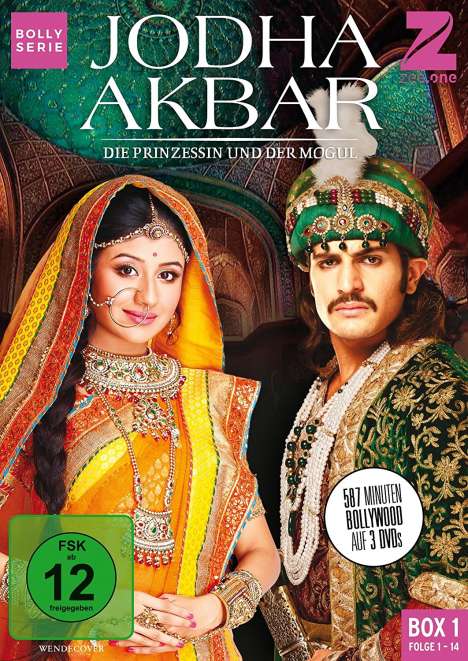 Jodha Akbar Box 1, 3 DVDs