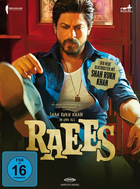 Raees (Blu-ray &amp; DVD im Digipack), 1 Blu-ray Disc und 1 DVD