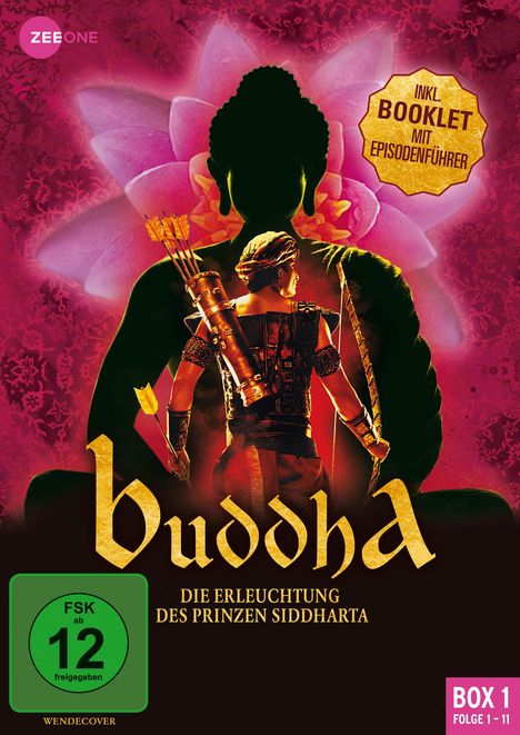 Buddha - Die Erleuchtung des Prinzen Siddharta Box 1, 3 DVDs