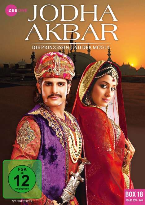 Jodha Akbar Box 18, 3 DVDs
