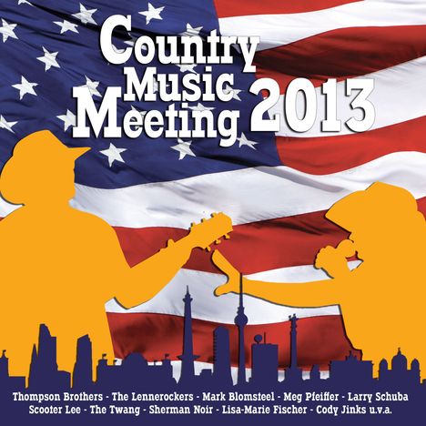 Country Music Meeting 2013, CD