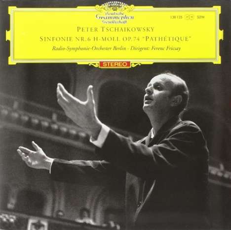 Peter Iljitsch Tschaikowsky (1840-1893): Symphonie Nr.6 (180g), LP