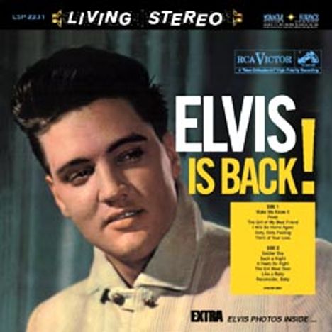 Elvis Presley (1935-1977): Elvis Is Back (180g), LP