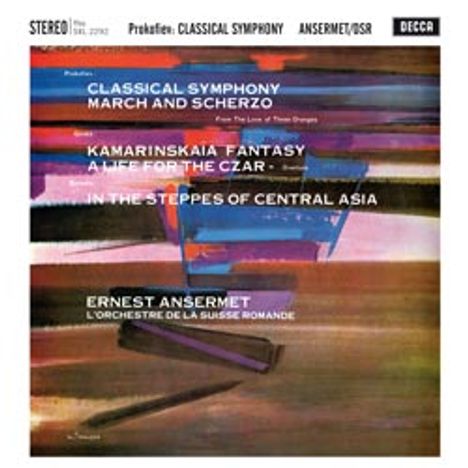 Serge Prokofieff (1891-1953): Symphonie Nr.1 "Klassische" (180g), LP