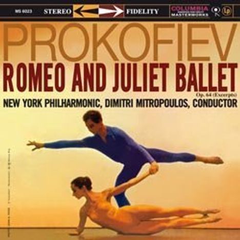 Serge Prokofieff (1891-1953): Romeo &amp; Julia-Ballettmusik op.64a (Ausz.), LP