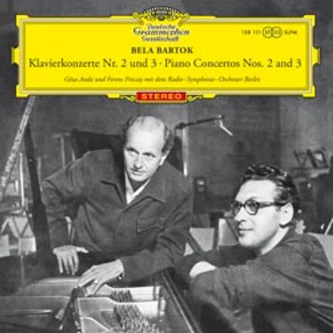 Bela Bartok (1881-1945): Klavierkonzerte Nr.2 &amp; 3 (180g), LP
