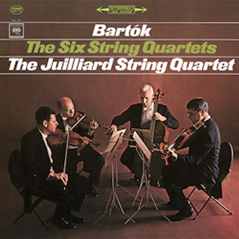 Bela Bartok (1881-1945): Streichquartette Nr.1-6 (180g), 2 LPs