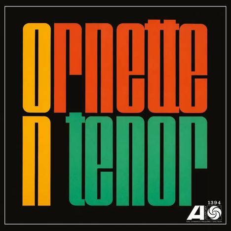 Ornette Coleman (1930-2015): Ornette on Tenor (180g), LP