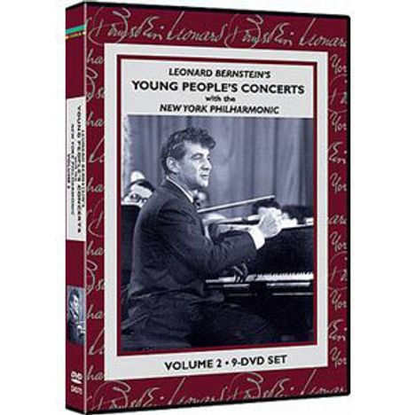 Leonard Bernstein - Young People's Concerts Vol.2, 9 DVDs