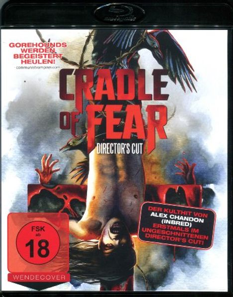 Cradle of Fear (Blu-ray), Blu-ray Disc