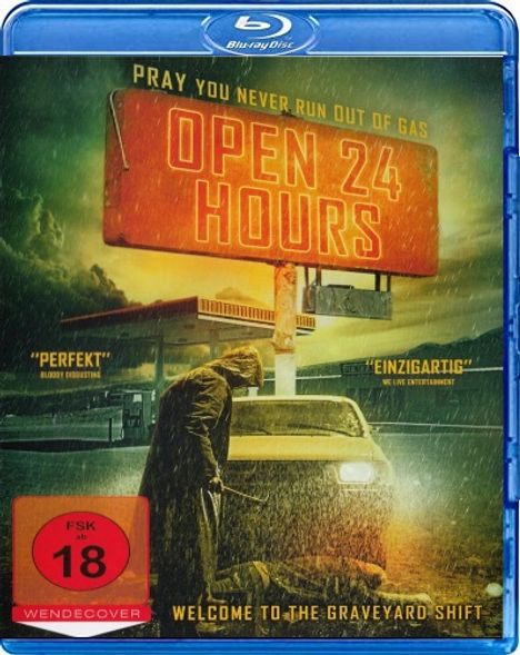 Open 24 Hours (Blu-ray), Blu-ray Disc
