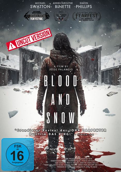 Blood and Snow, DVD