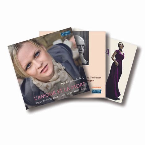Iveta Apkalna - Edition (Exklusiv für jpc), 1 Super Audio CD und 3 CDs