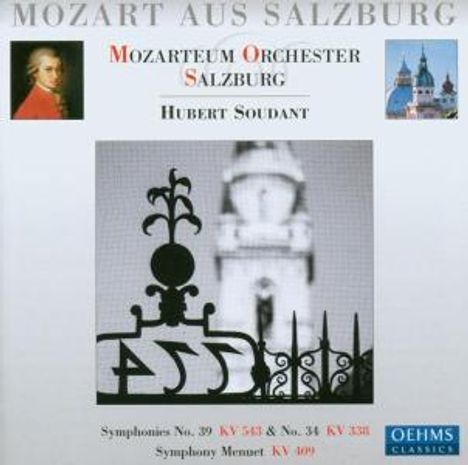 Wolfgang Amadeus Mozart (1756-1791): Symphonien Nr.34 &amp; 39, CD