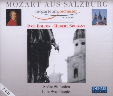 Wolfgang Amadeus Mozart (1756-1791): Symphonien Nr.34,36,38-41, 3 CDs