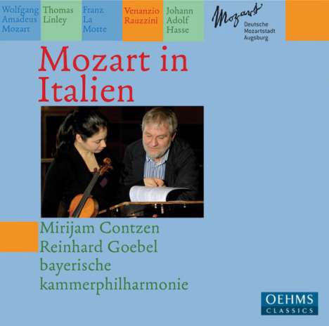 Mirijam Contzen - Mozart in Italien, CD