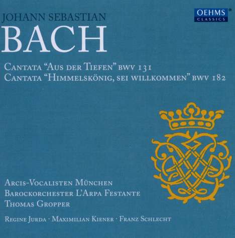Johann Sebastian Bach (1685-1750): Kantaten BWV 131 &amp; 182, CD
