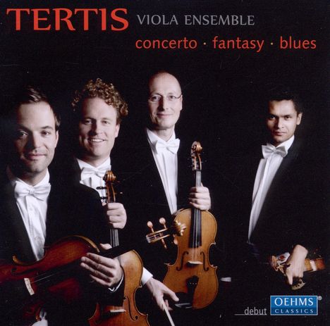 Tertis Viola Ensemble - Concerto.Fantasy.Blues, CD