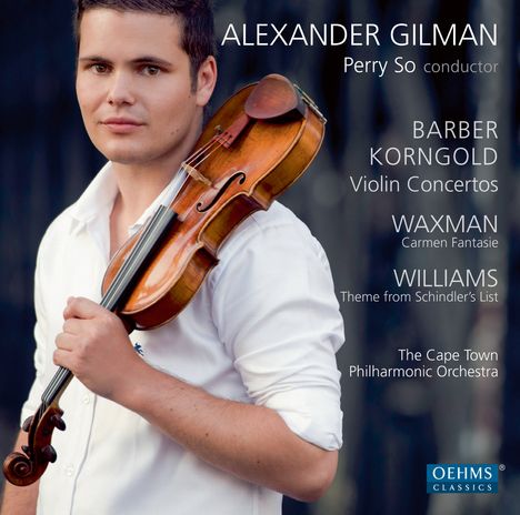 Alexander Gilman spielt Violinkonzerte, CD