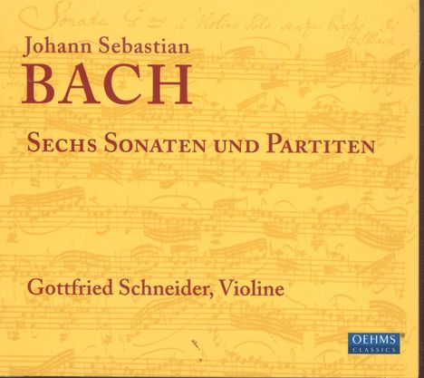 Johann Sebastian Bach (1685-1750): Sonaten &amp; Partiten für Violine BWV 1001-1006, 2 CDs