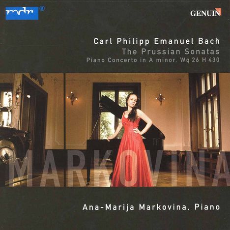 Carl Philipp Emanuel Bach (1714-1788): Klavierkonzert Wq.26, CD