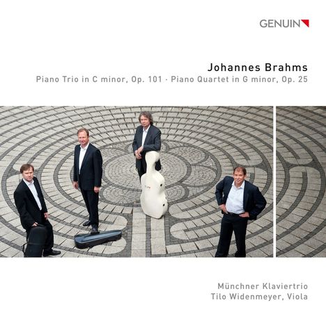 Johannes Brahms (1833-1897): Klavierquartett Nr.1 op.25, CD