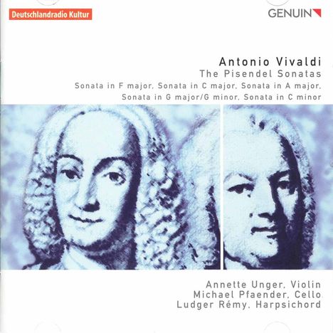 Antonio Vivaldi (1678-1741): Sonaten für Violine &amp; Bc "Die Pisendel-Sonaten", CD