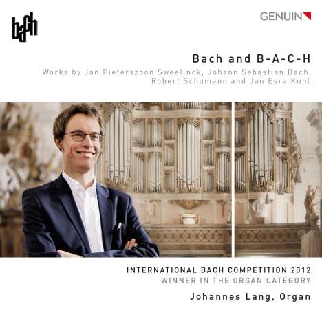 Johannes Lang - Bach and B-A-C-H, CD