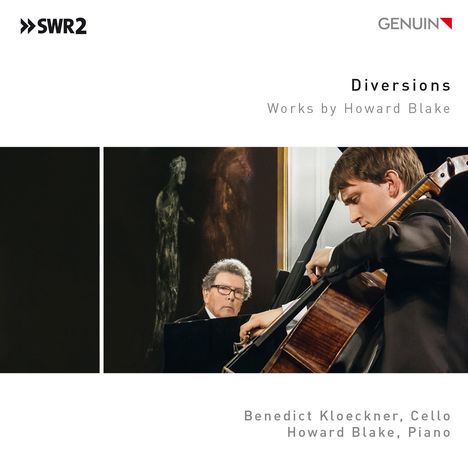 Howard Blake (geb. 1938): Diversions für Cello &amp; Klavier op.337a, CD