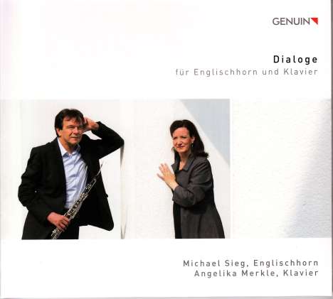 Michael Sieg &amp; Angelika Merkle - Dialoge für Englischhorn und Klavier, CD