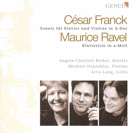 Cesar Franck (1822-1890): Sonate für Violine &amp; Klavier A-Dur, CD