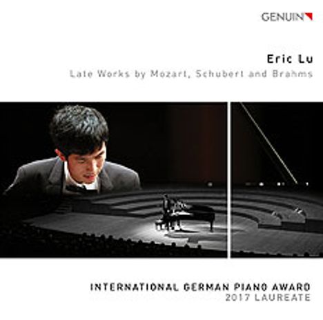 Eric Lu - Late Works by Mozart,Schubert and Brahms, CD