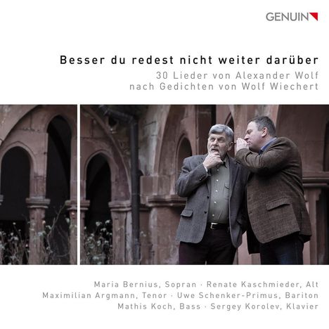 Alexander Wolf (geb. 1969): Lieder nach Gedichten von Wolf Wiechert, CD