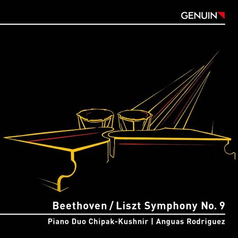 Ludwig van Beethoven (1770-1827): Symphonie Nr.9 (für 2 Klaviere von Liszt), CD