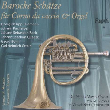 Barocke Schätze für Jagdhorn &amp; Orgel, CD
