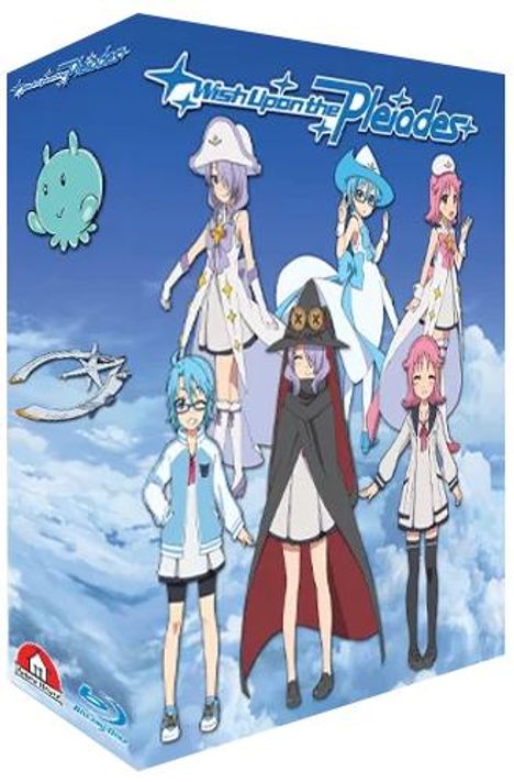 Wish Upon the Pleiades (Gesamtausgabe) (Blu-ray), 4 Blu-ray Discs