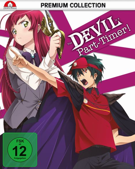 The Devil is a Part-Timer (Gesamtausgabe) (Blu-ray), 4 Blu-ray Discs