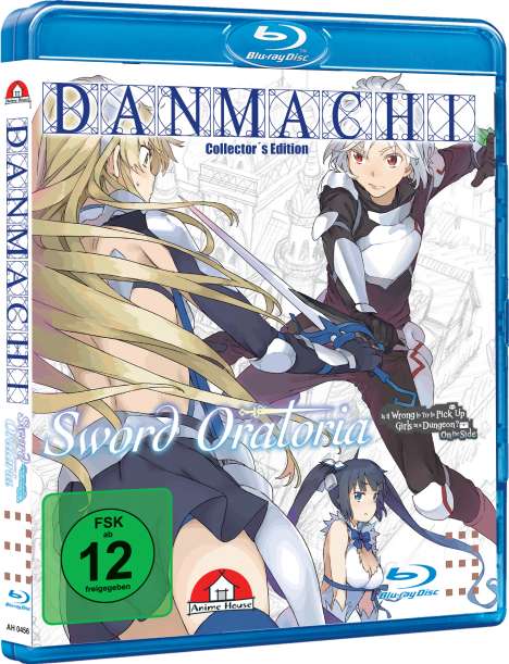 DanMachi - Sword Oratoria Vol. 3 (Limited Collector’s Edition) (Blu-ray), Blu-ray Disc