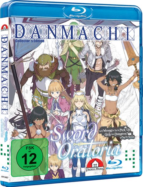 DanMachi - Sword Oratoria Vol. 4 (Limited Collector’s Edition) (Blu-ray), Blu-ray Disc