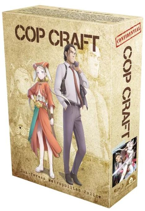 Cop Craft (Gesamtausgabe) (Limited Edition) (Blu-ray), 4 Blu-ray Discs