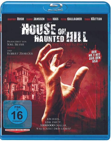 House On Haunted Hill (Blu-ray), Blu-ray Disc
