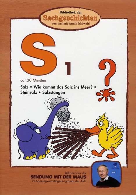 Bibliothek der Sachgeschichten - S1 (Salz), DVD