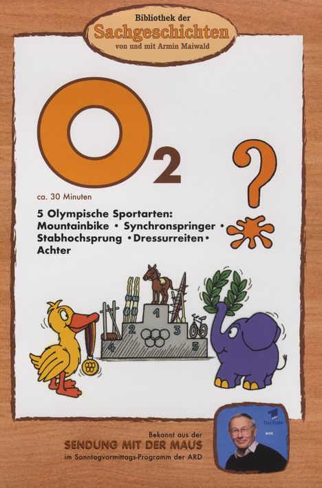 Bibliothek der Sachgeschichten - O2 (Olympia), DVD