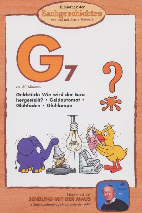 Bibliothek der Sachgeschichten - G7 (Geldstück - Glühlampe), DVD